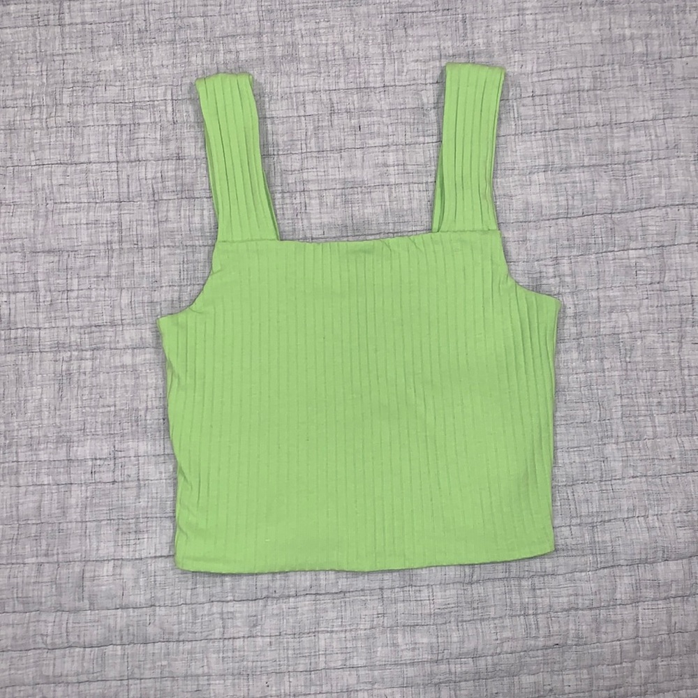 AE ribbed tank💚